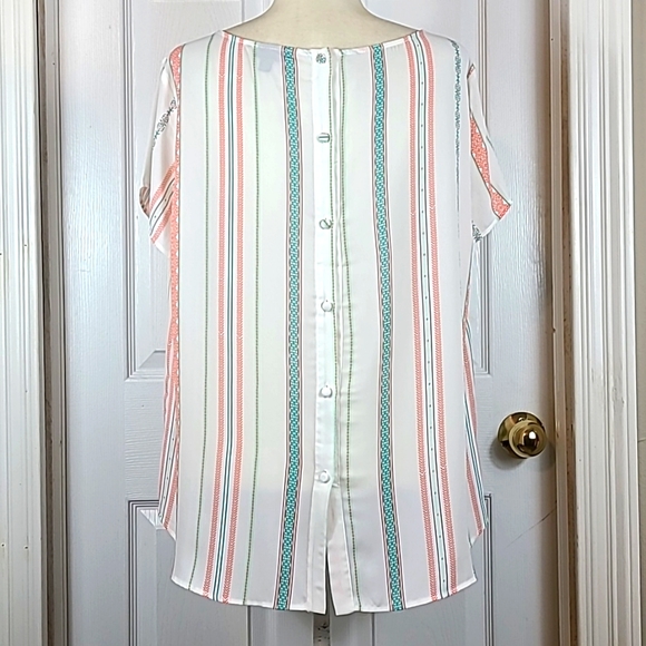 Torrid Mixed Print Blouse - Picture 5 of 12